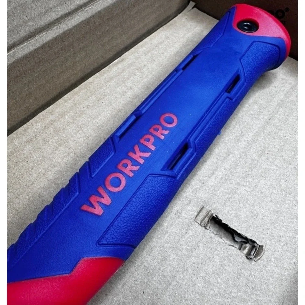 WORKPRO 20-Oz Air Cushion Hammer-One-Piece Forged, Anti-Shock Grip, NEW
